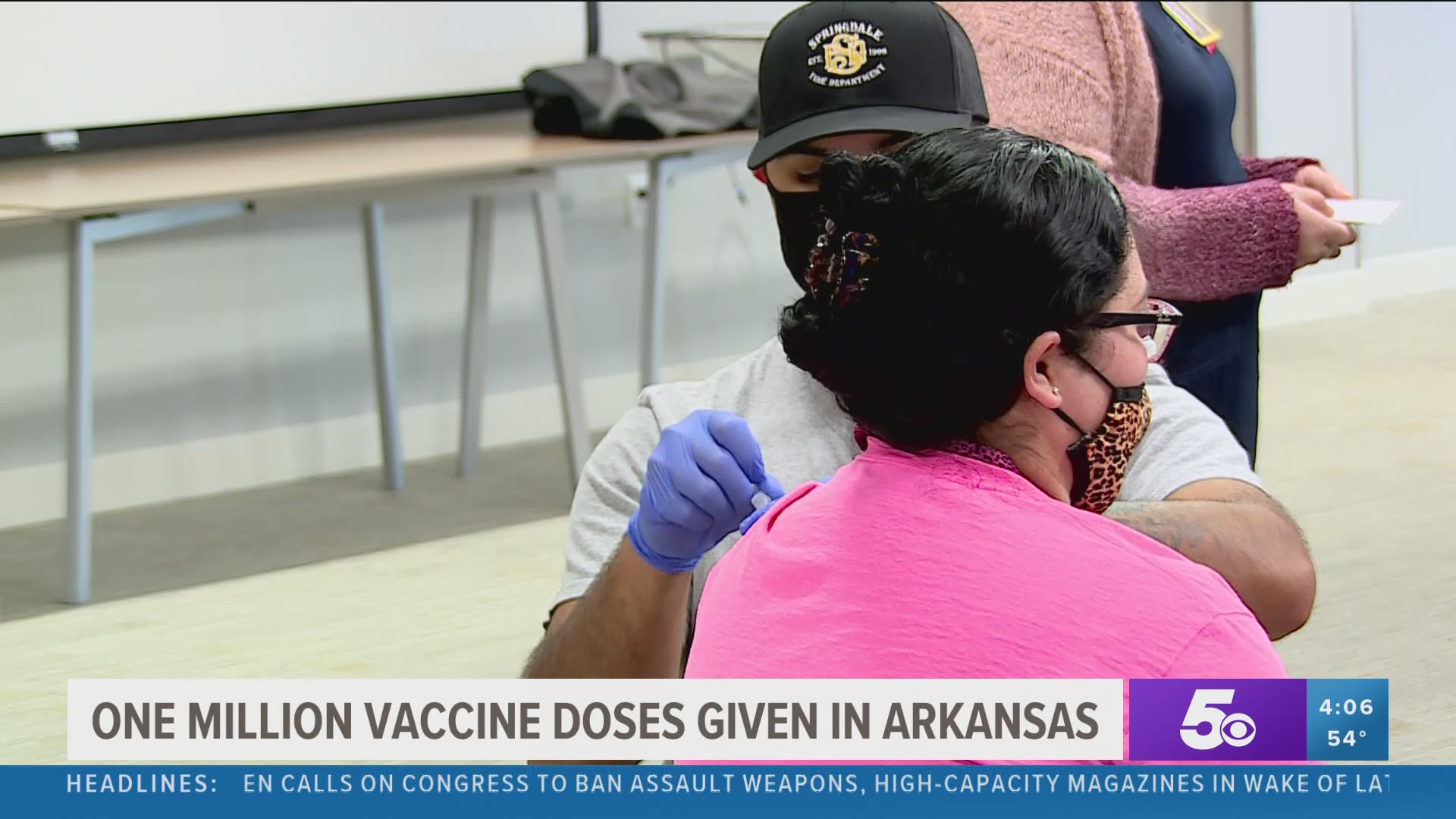 One million Covid-19 vaccine doses given in Arkansas