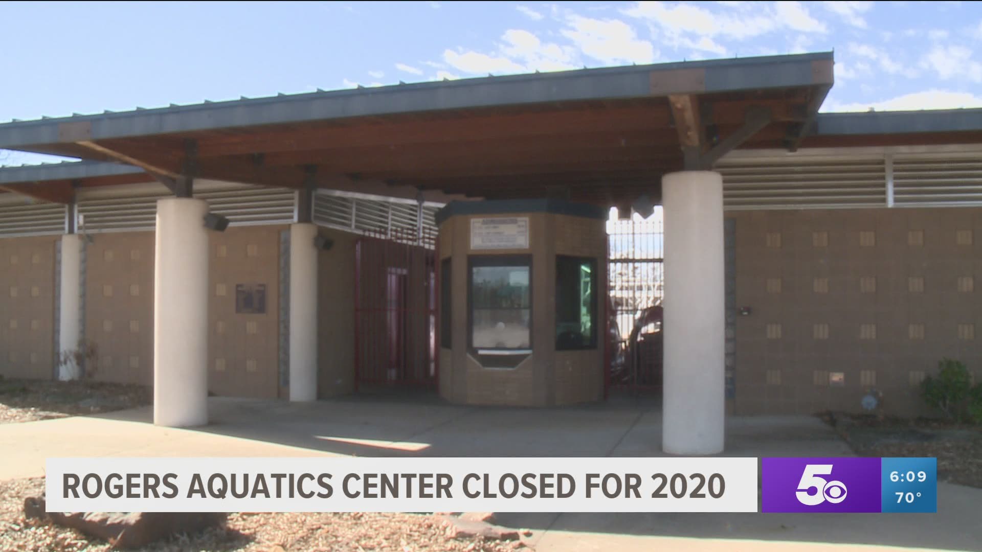 Rogers Aquatics Center closed for 2020 due to coronavirus