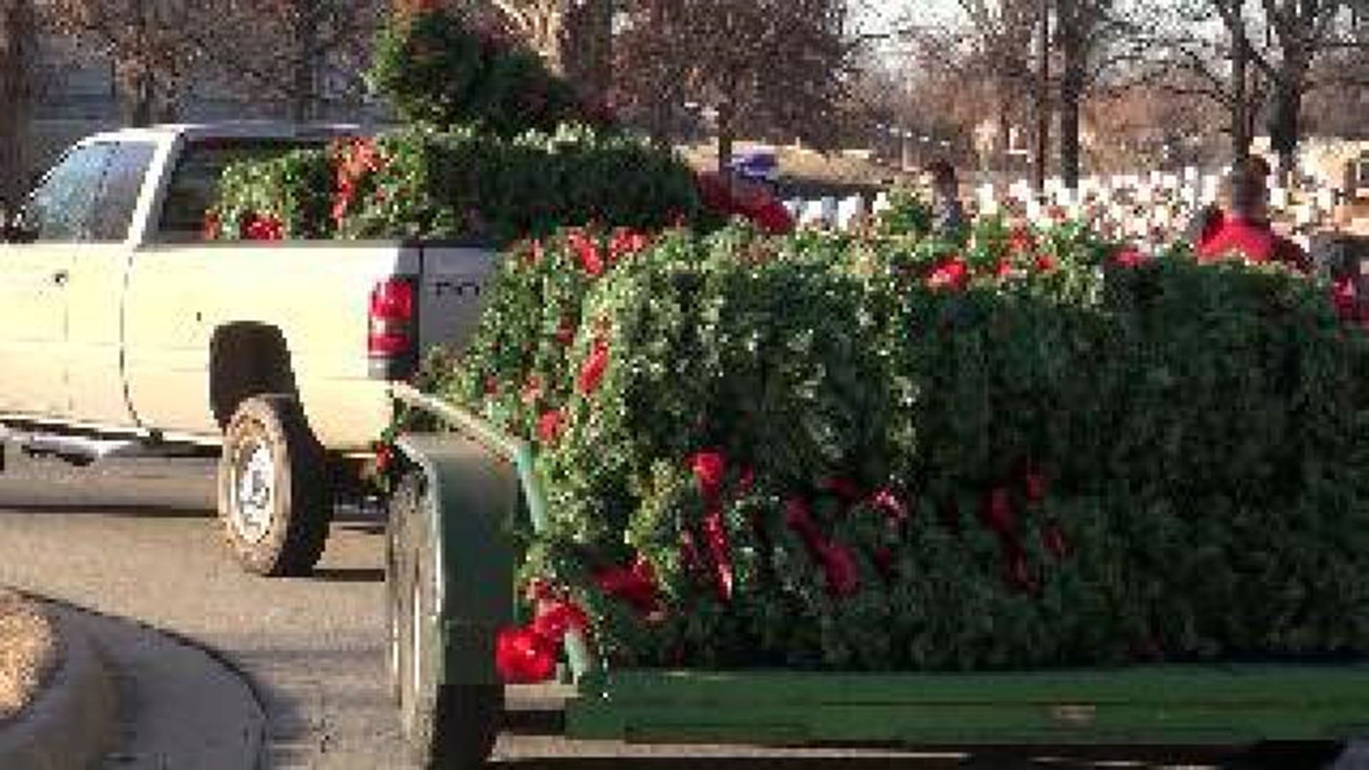 Christmas Honor Wreaths Packed Up