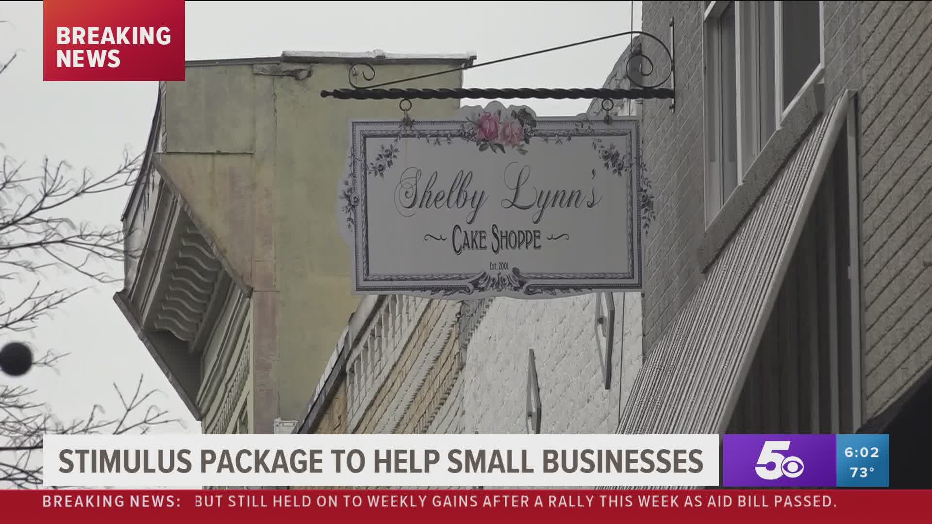 Stimulus package to help small businesses