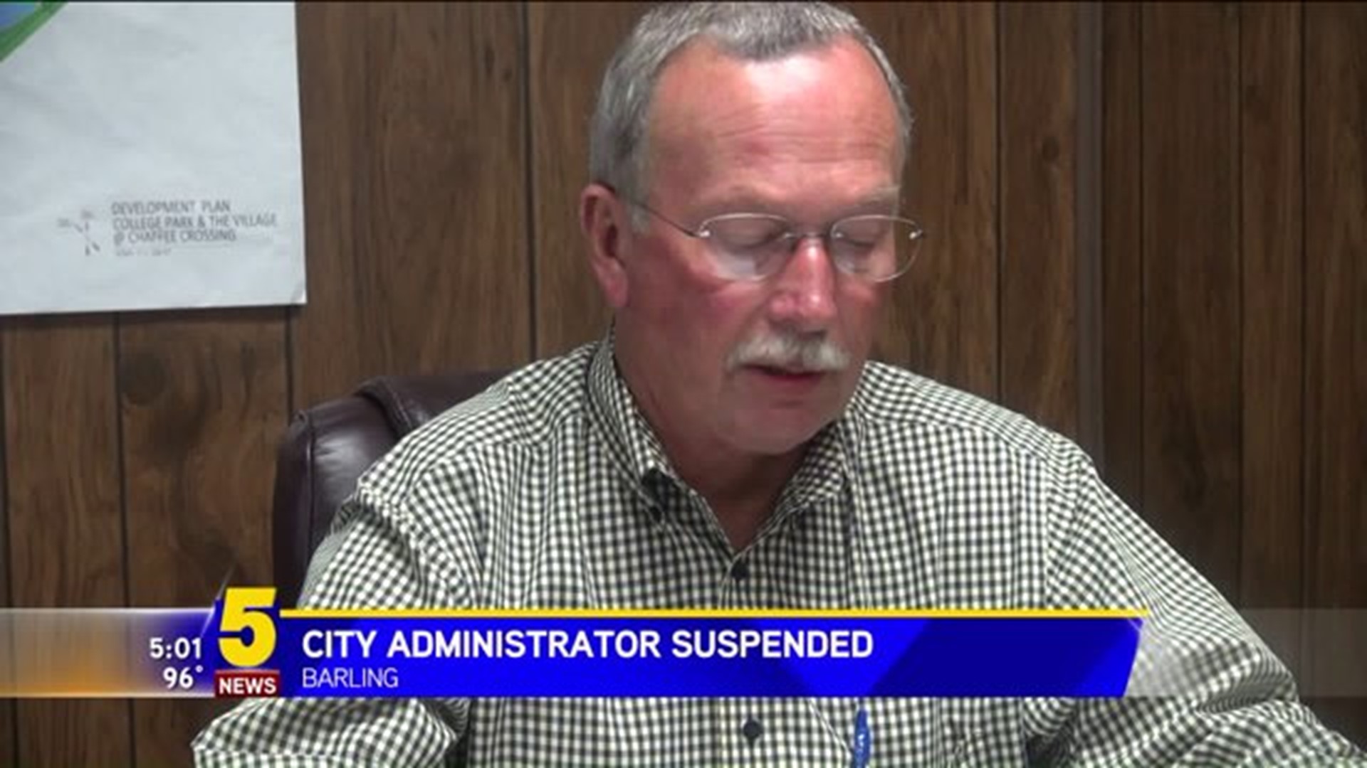 Barling City Administrator Suspended Without Pay