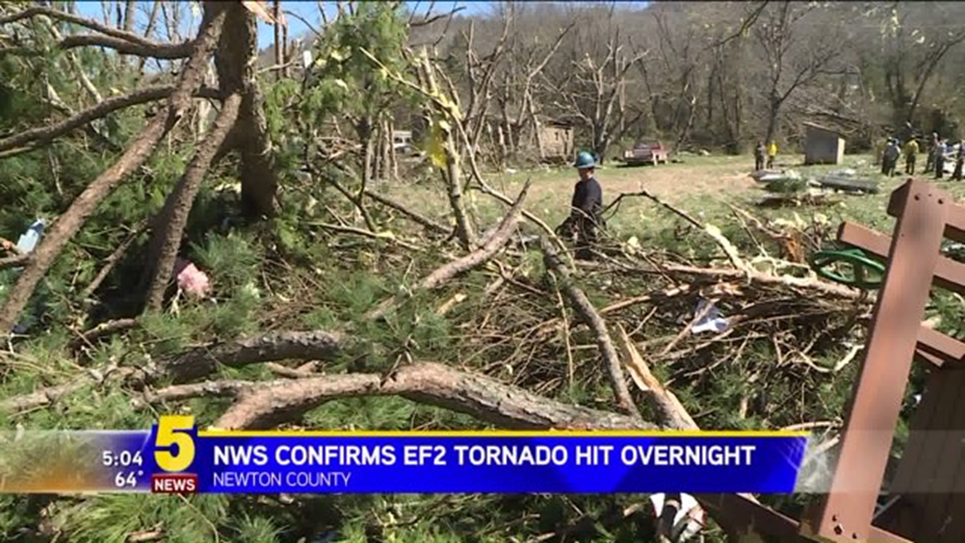 EF2 Tornado Hit Newton County