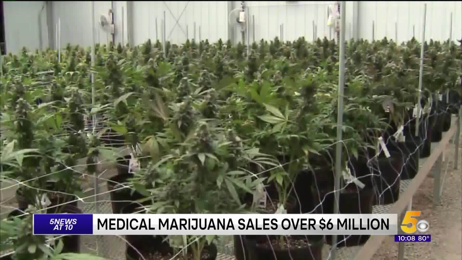 Medical Marijuana Sales Over $6 Million