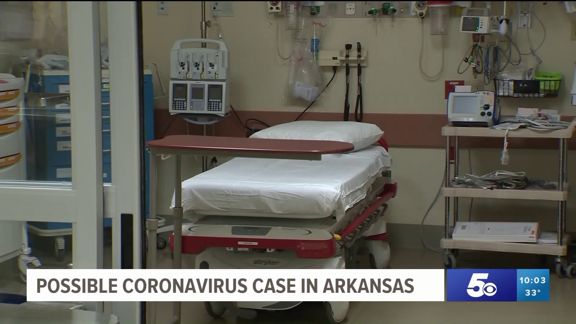 Possible Coronavirus Case in Arkansas