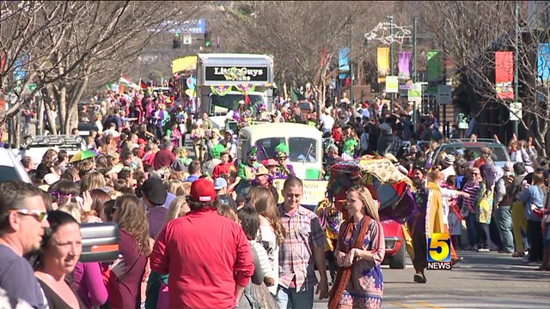 Mardi Gras Festivities Kick Off In Fayetteville