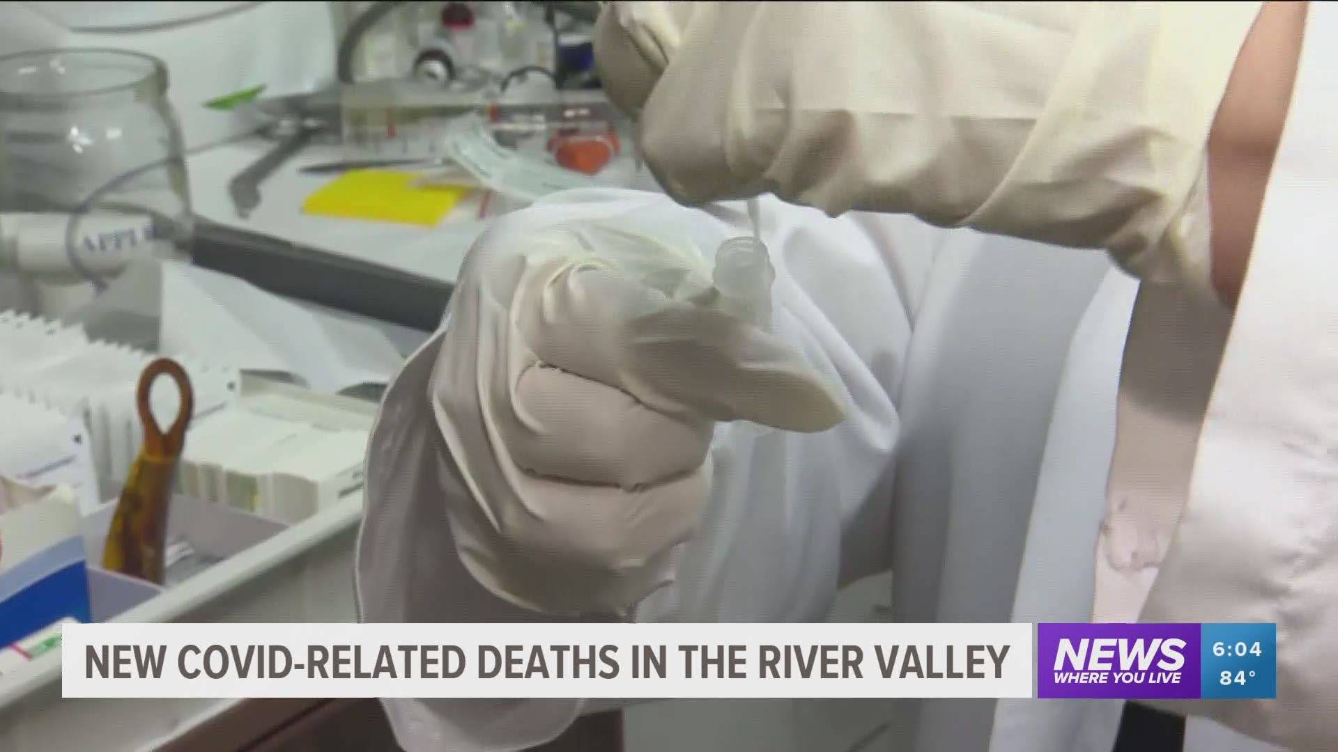 New COVID-19 deaths in the River Valley