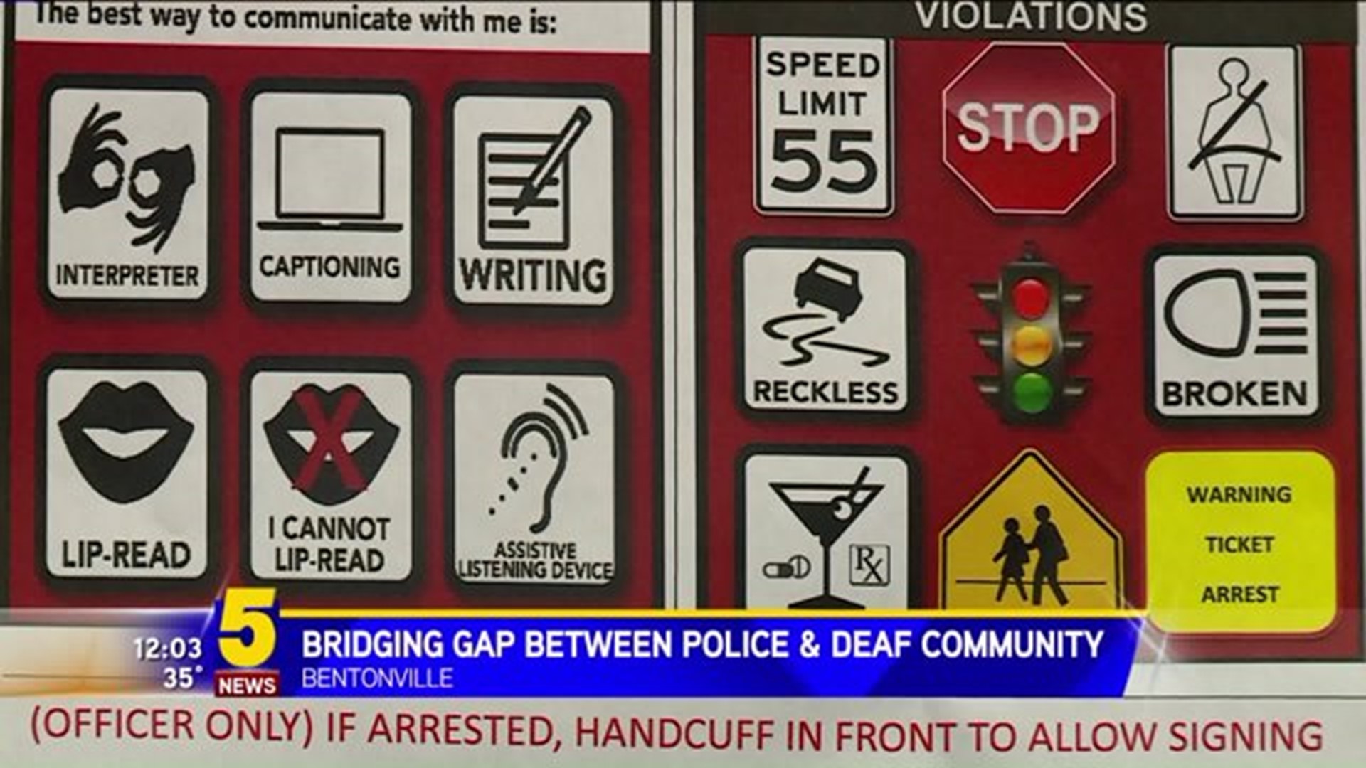 Bridging Gap Between Police & Deaf Community