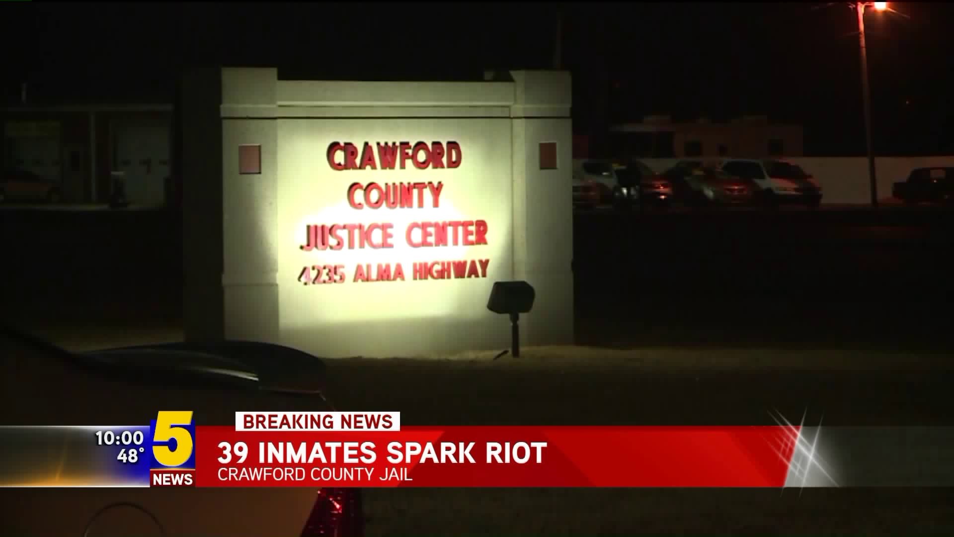 39 Inmates Spark Riot