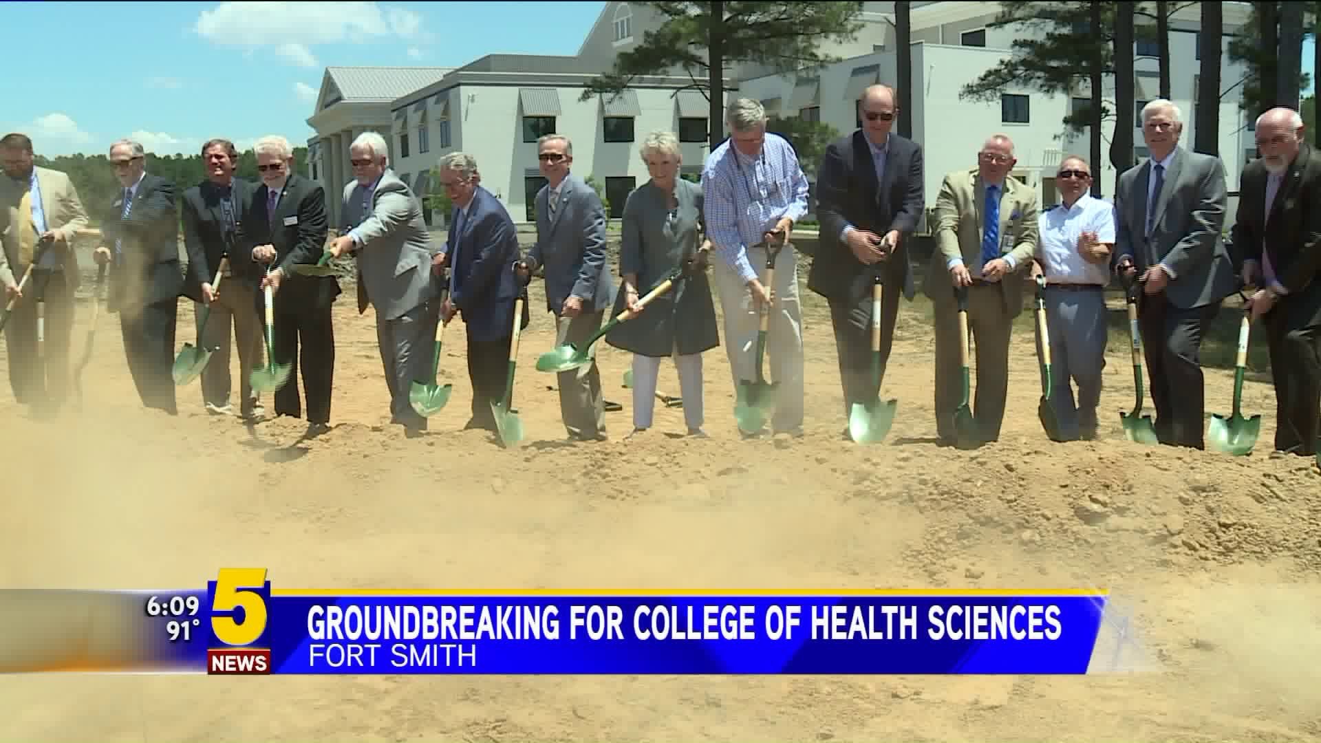 Groundbreaking for College of Health Sciences