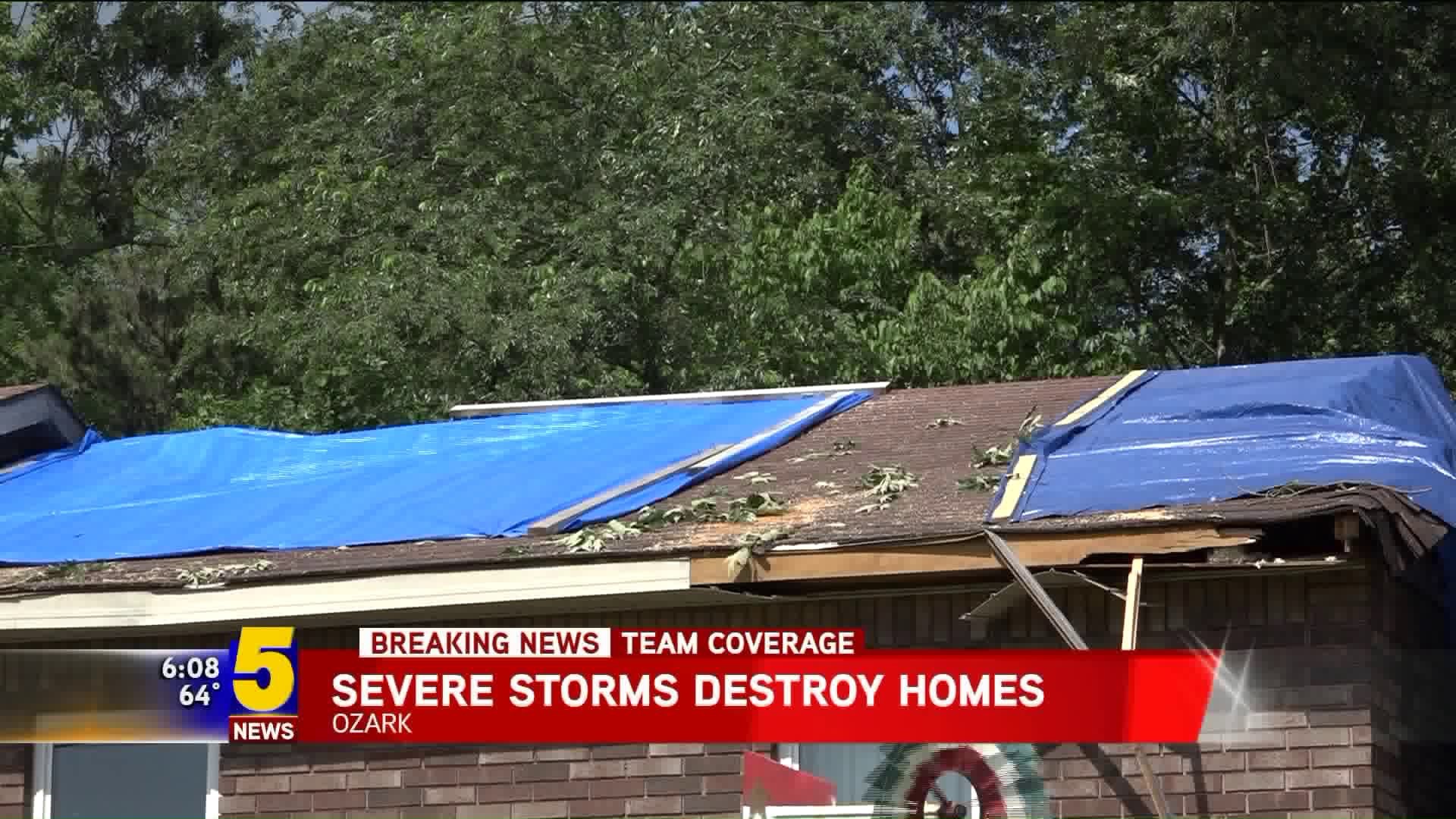 Storms Destroy Ozark Home