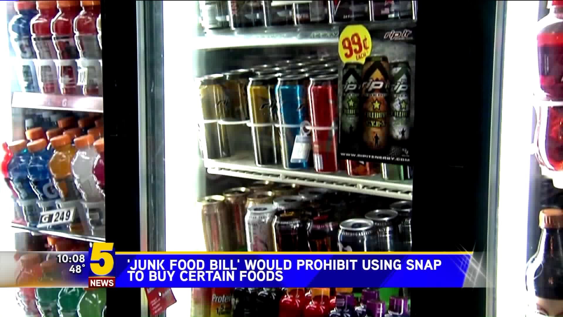 Junk Food Bill Would Prohibit Using SNAP To Buy Certain Foods