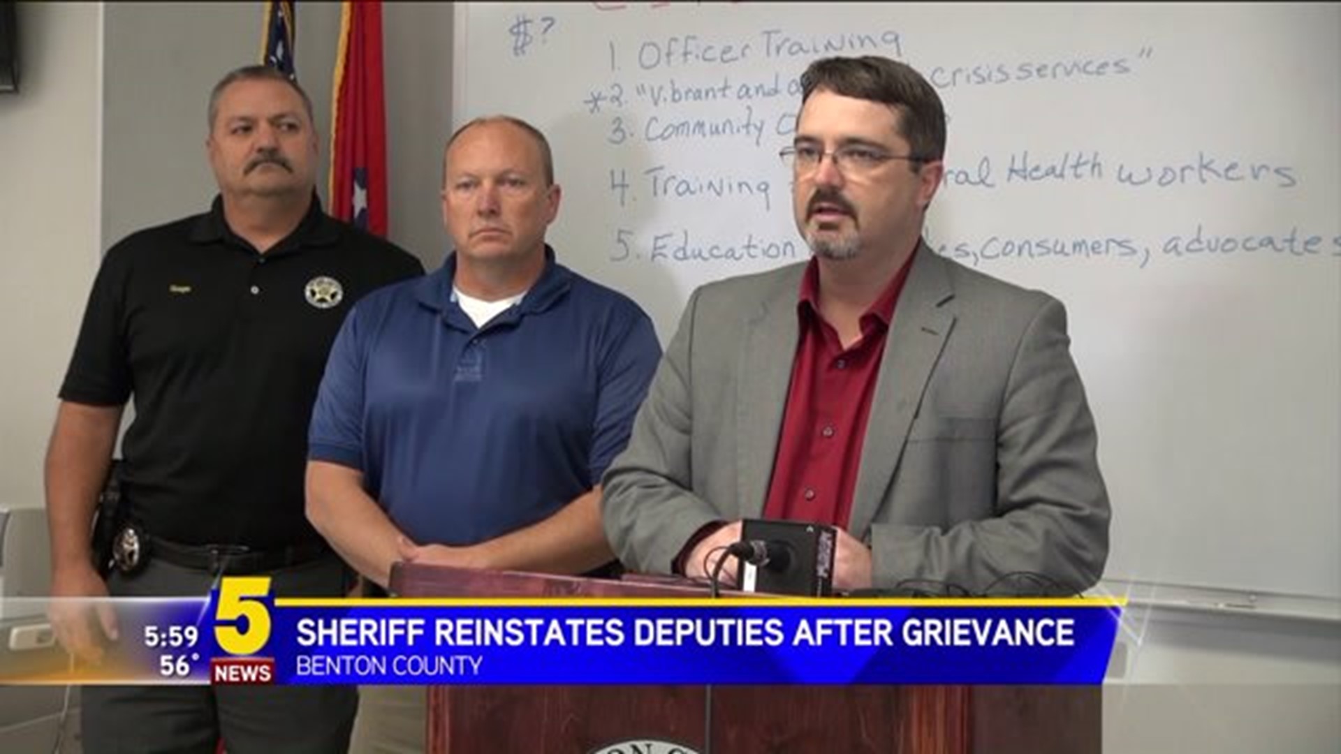 Sheriff Reinstates Deputies Following Grievance Hearing Outcome