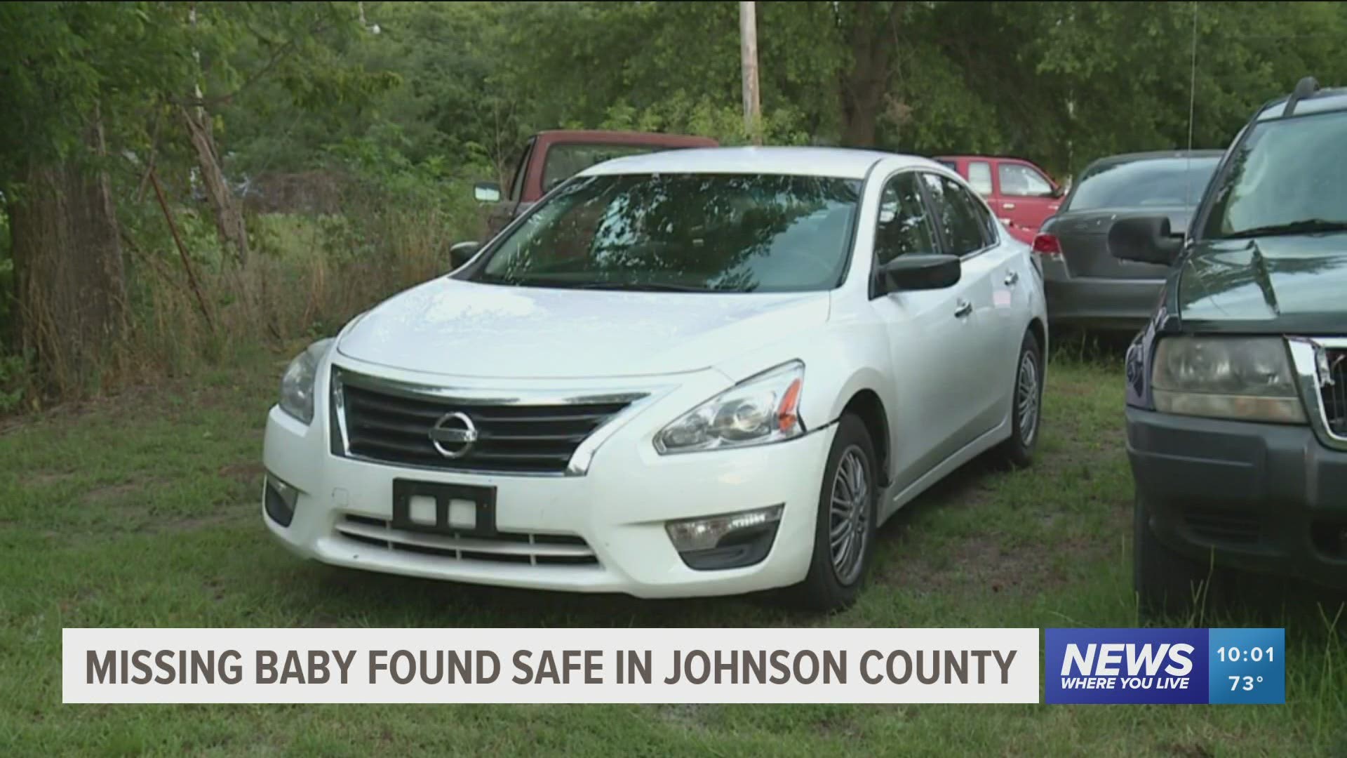 A 6-month-old baby girl is safe after law enforcement says she was abducted during a DHS visit in West Memphis. She was found in Johnson County hours later.