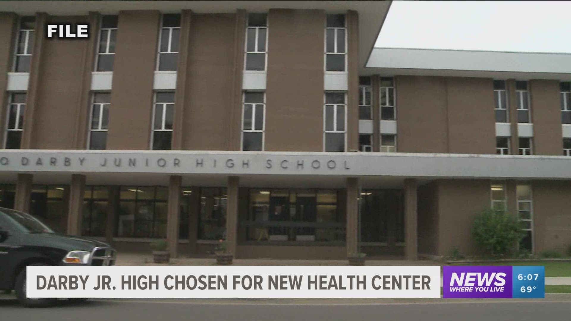 Darby Junior High School will receive $542,000 over a five-year period to implement School-Based Health Centers. https://bit.ly/34JLJic