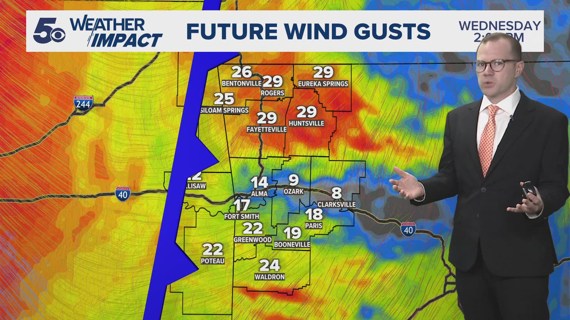 Rain chances are back in the forecast. When you need the umbrella + when it's expected to get much colder.