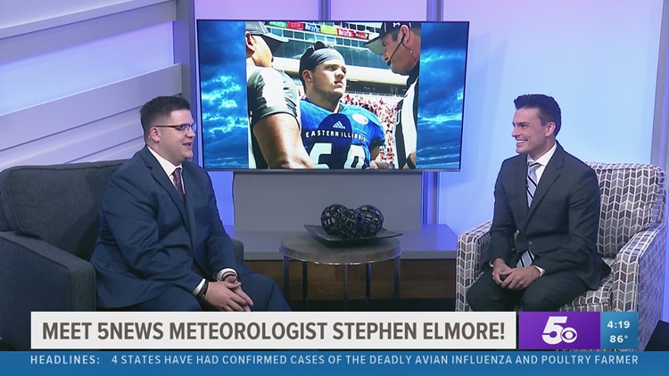 Welcome, Stephen Elmore to the 5NEWS Weather Team!