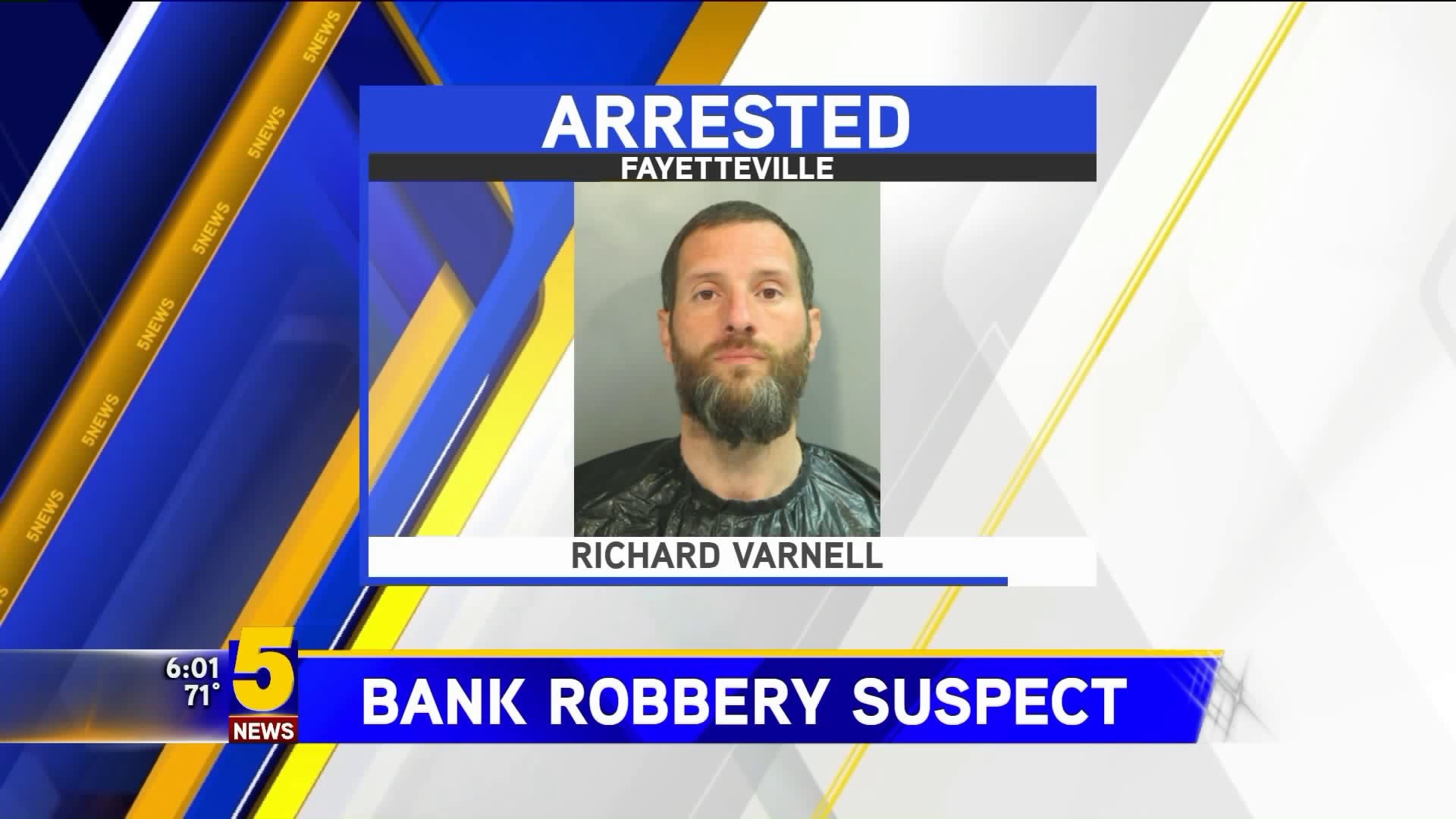 Fayetteville Bank Roberry Suspect Arrested