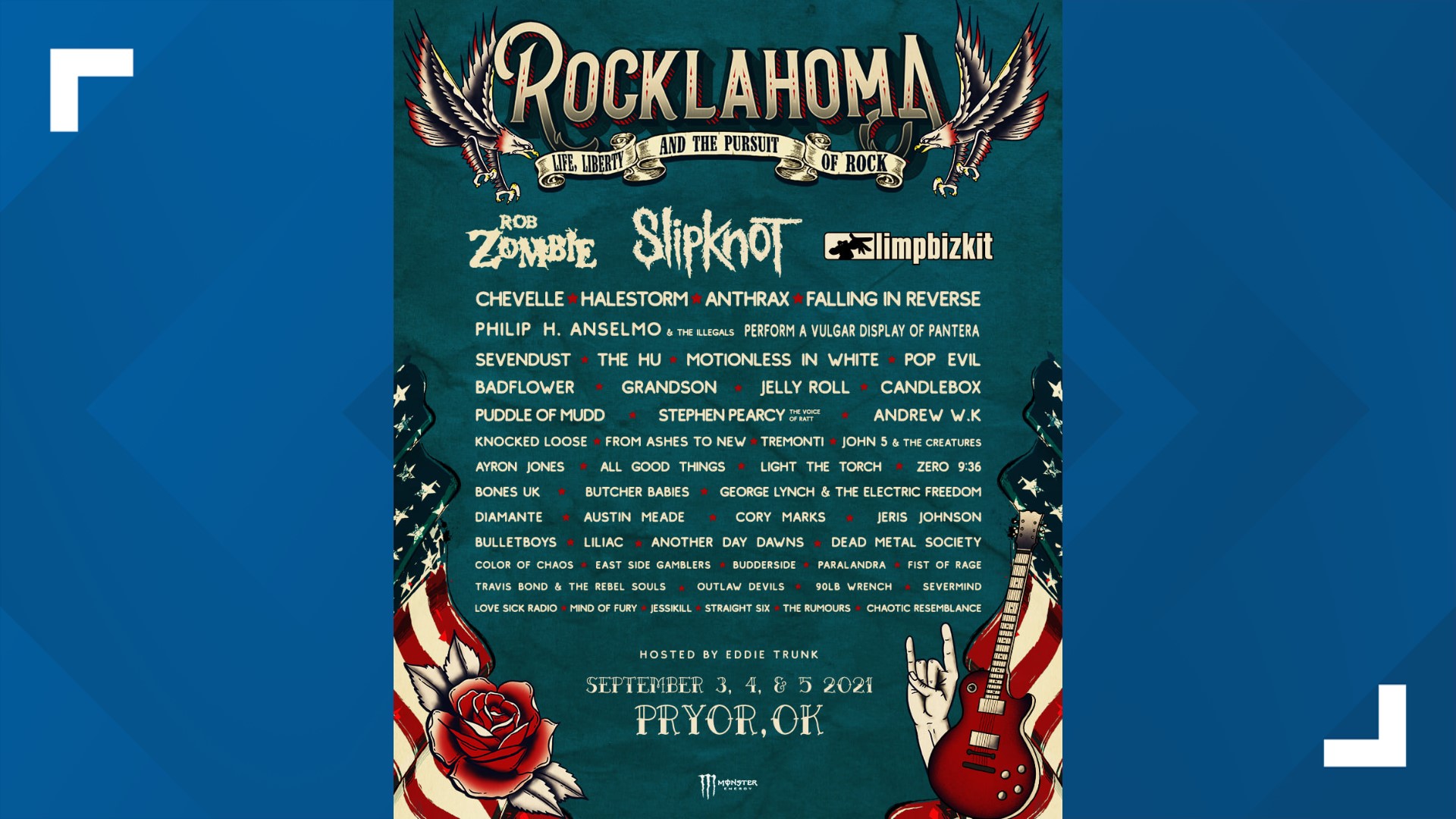 Rocklahoma 2021 lineup announced