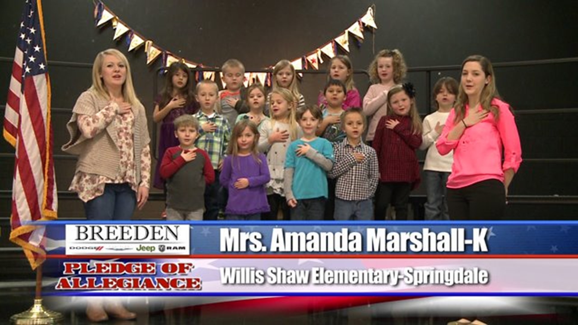 Willis Shaw Elementary - Springdale, Mrs. Marshall - Kindergarten