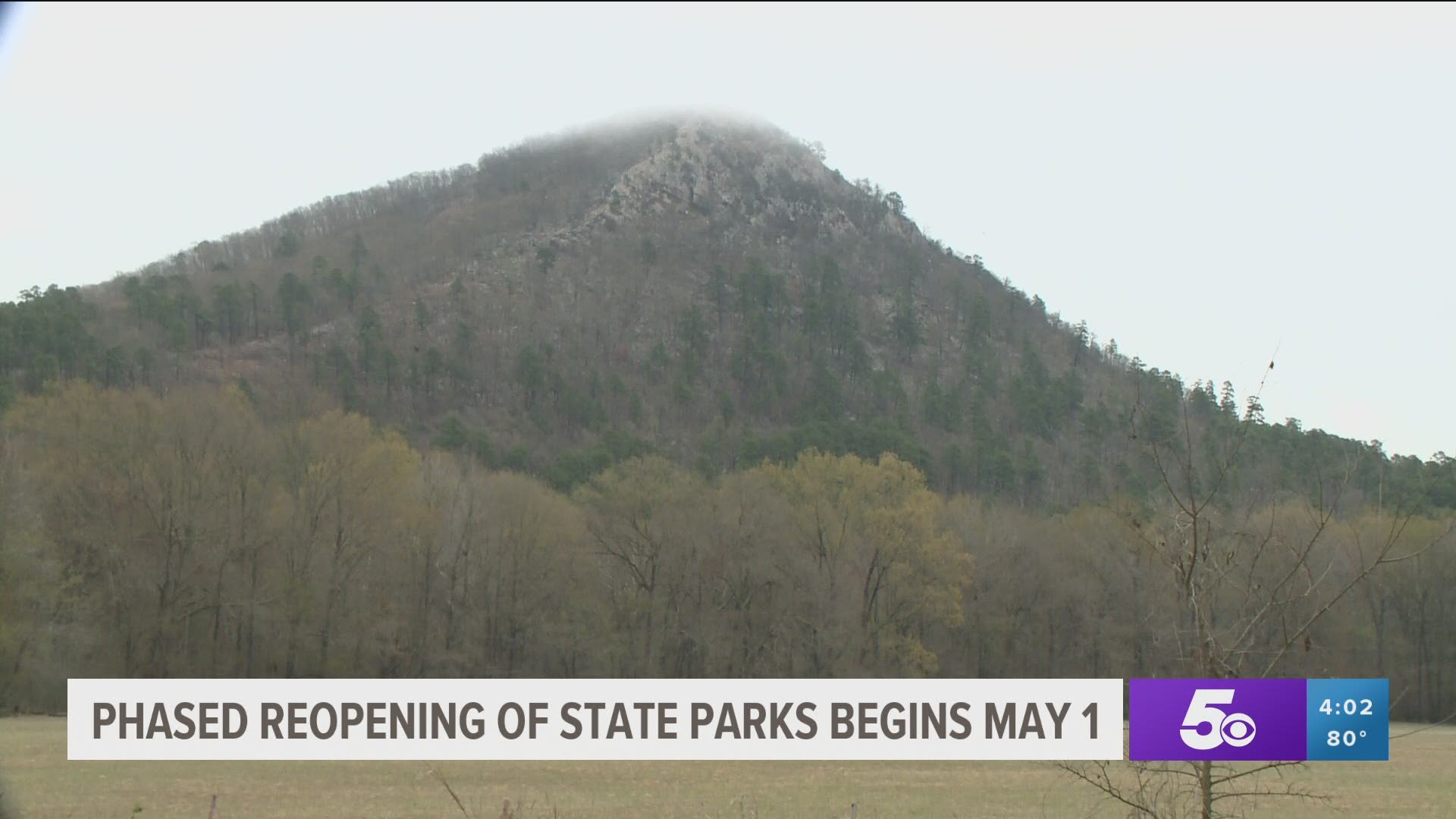 Phased reopening of Arkansas state parks