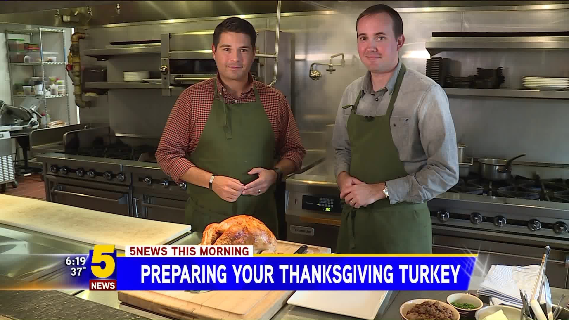 Preparing You Thanksgiving Turkey on 5NEWS This Morning