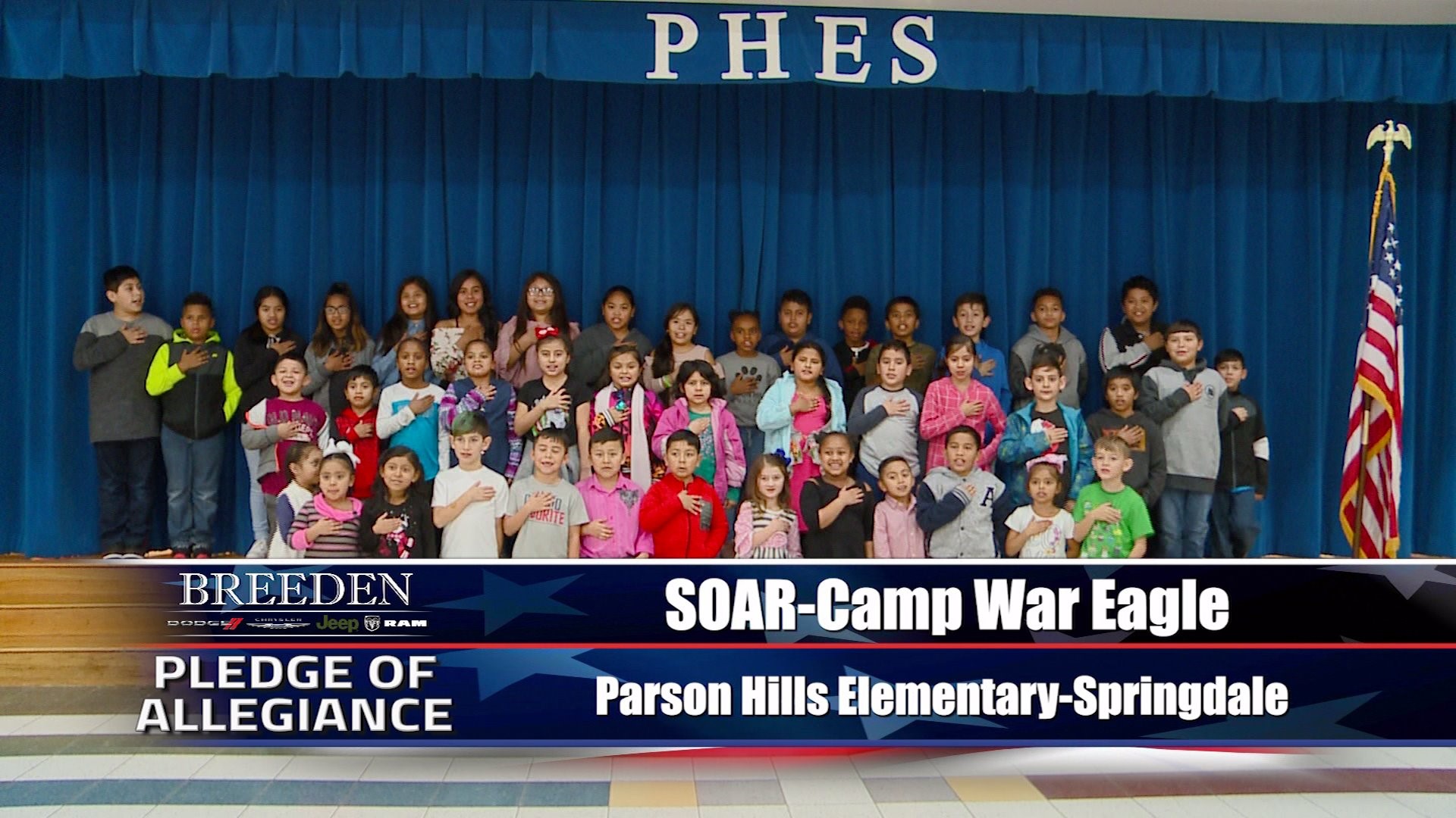 Soar  Camp War Eagle  Parson Hills Elementary, Springdale