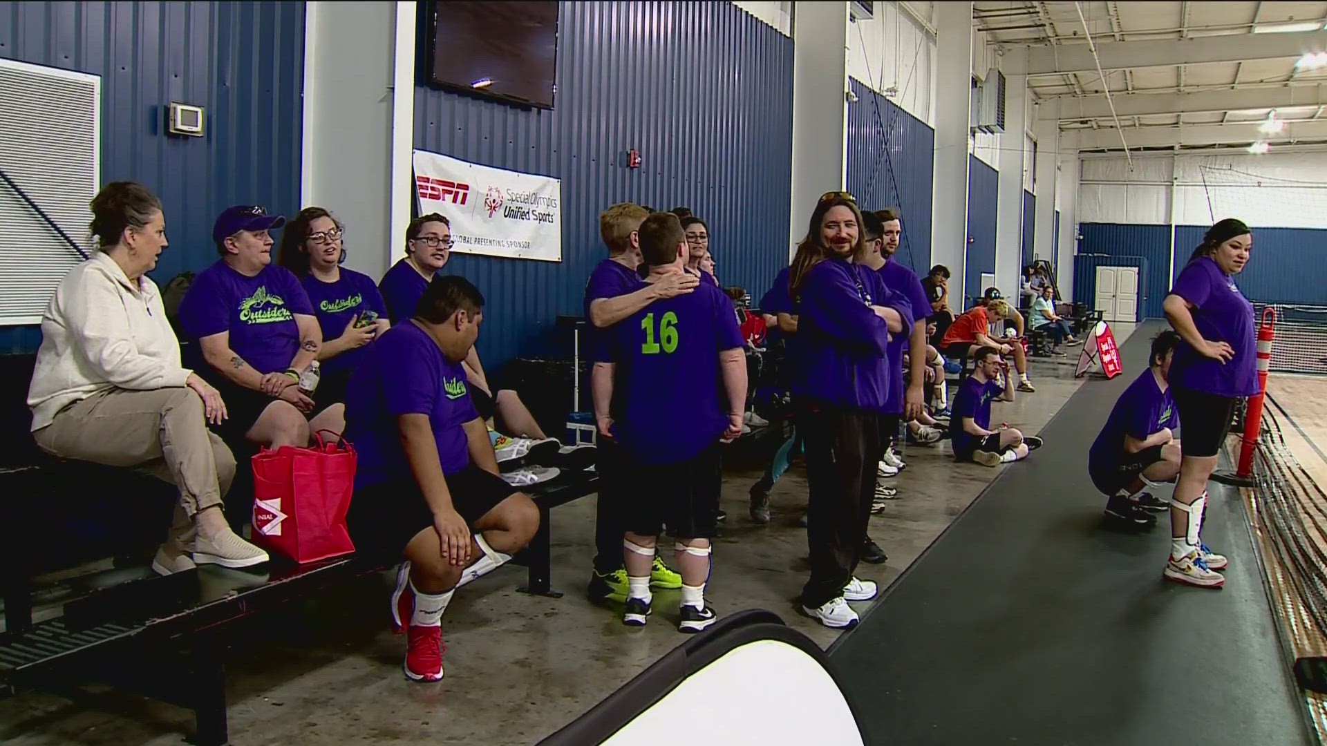 TONIGHT, THE ANNUAL WINTER GAMES FOR SPECIAL OLYMPICS ARKANSAS HAVE WRAPPED UP IN SPRINGDALE... AFTER A DAY FULL OF FUN....