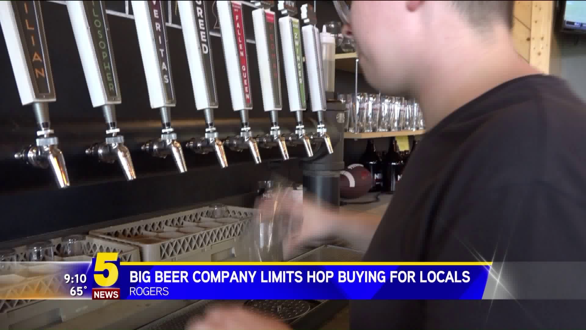 Hop Limits For Local Beer Brewers