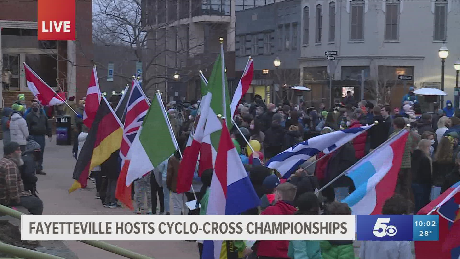 The City of Fayetteville and Northwest Arkansas are expecting 300 athletes, thousands of spectators, and media outlets for the 2022 Cyclo-Cross World Championship.