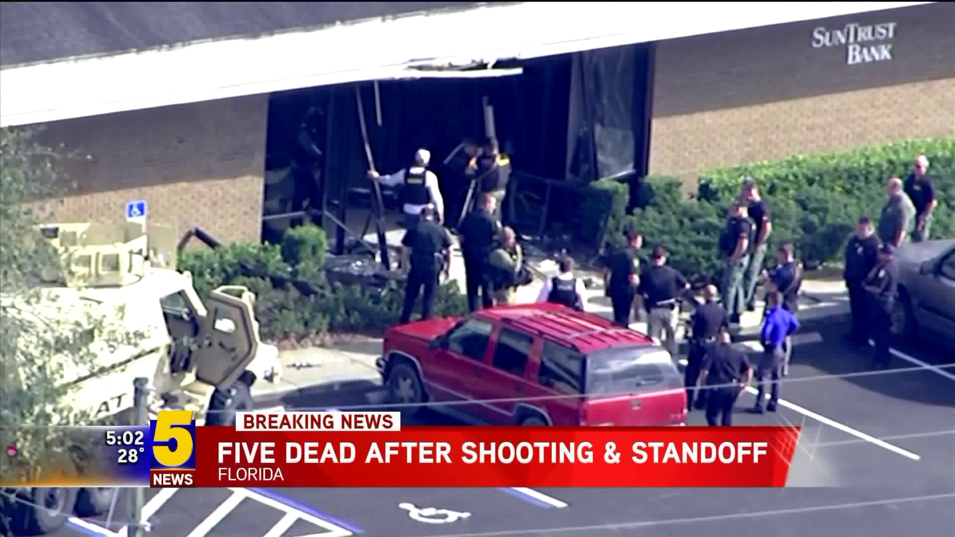 Five Dead After Shooting And Standoff