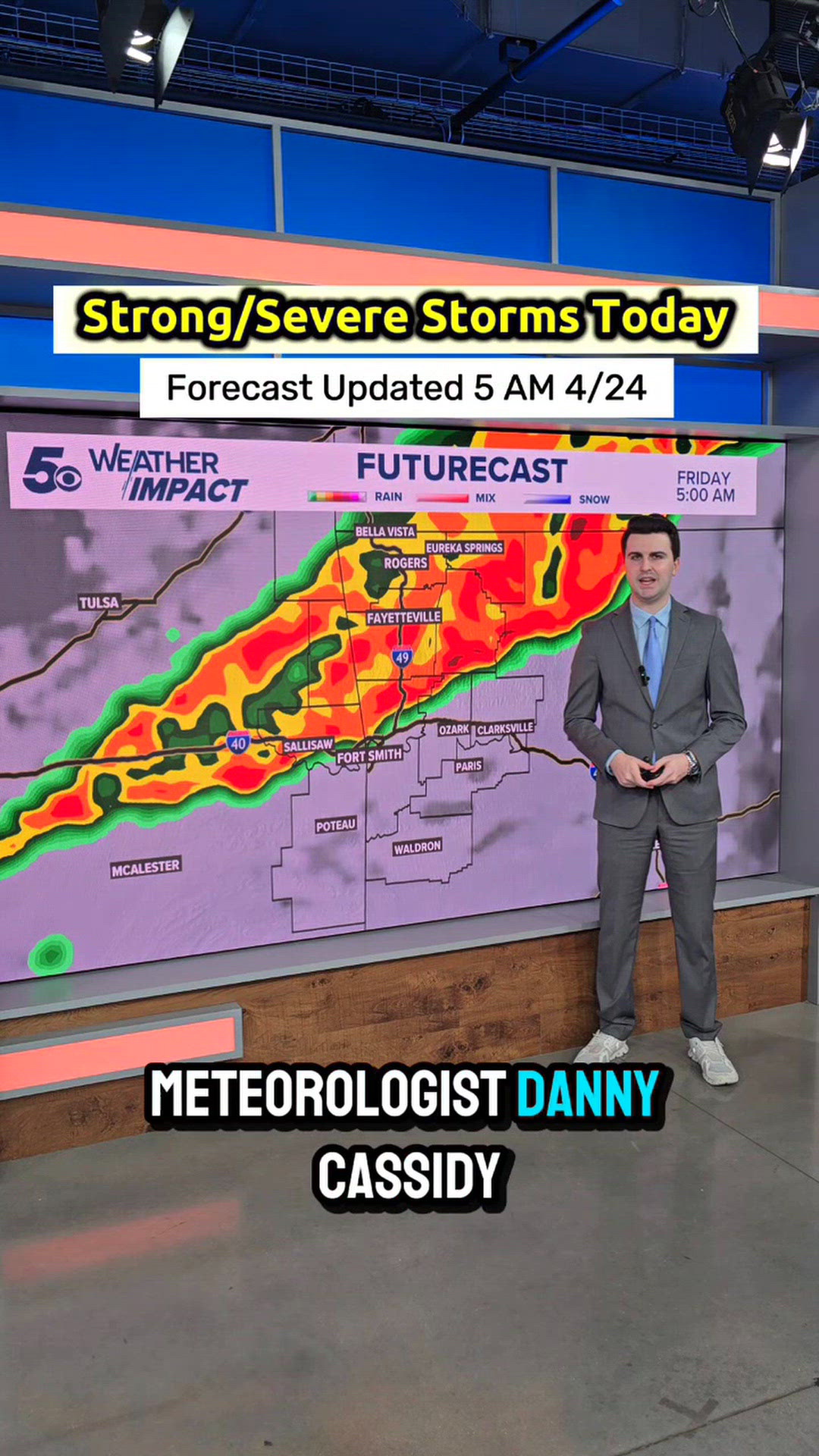 Strong to severe storms possible today | 5newsonline.com