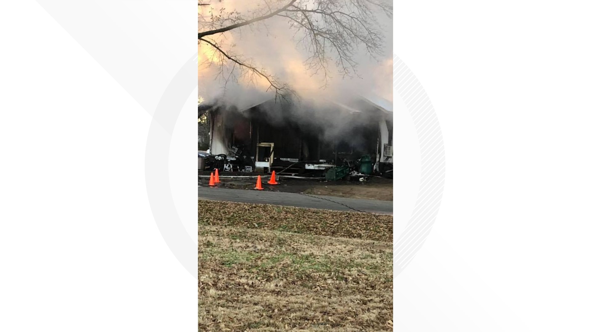 Russellville Fire Department responds to structure fire