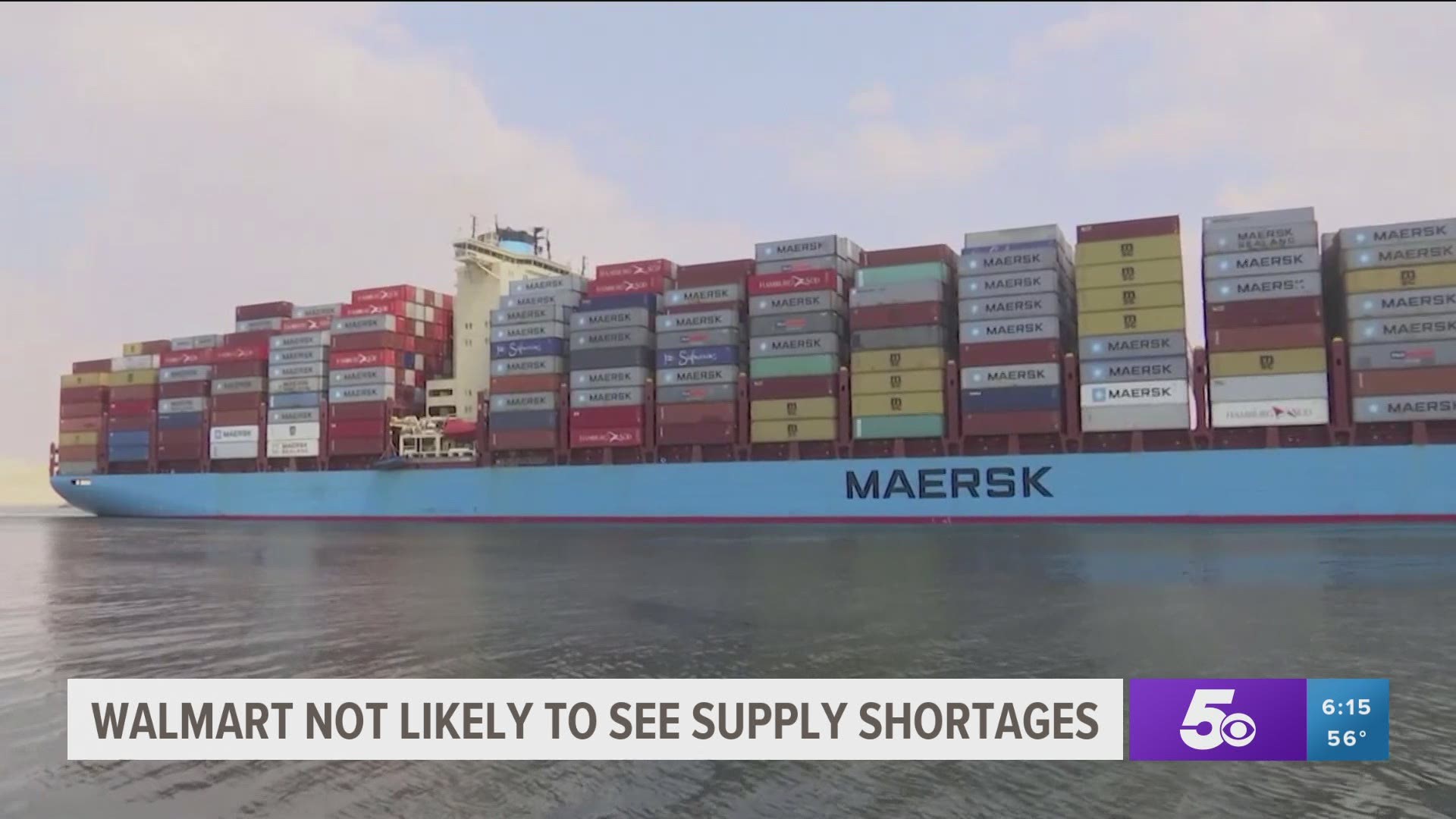 Walmart not likely to see supply shortage due to Suez Canal blockage