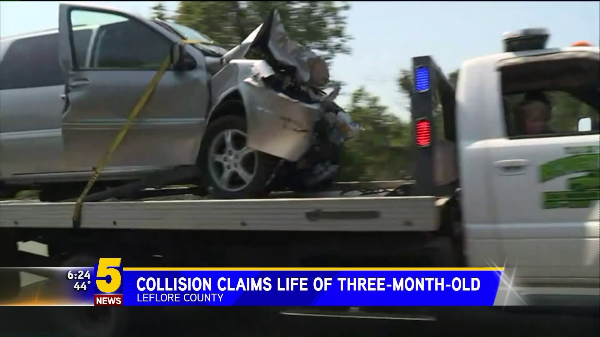 Collision Claims Life Of 3-Month-Old Girl