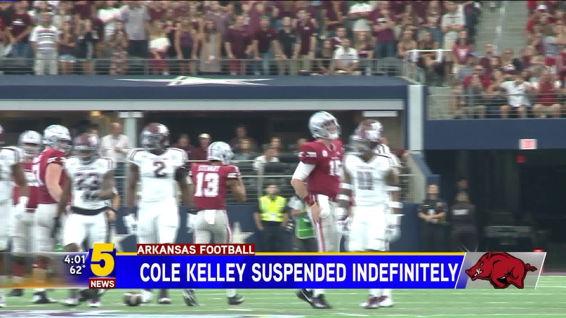 Cole Kelley Suspended Indefinitely