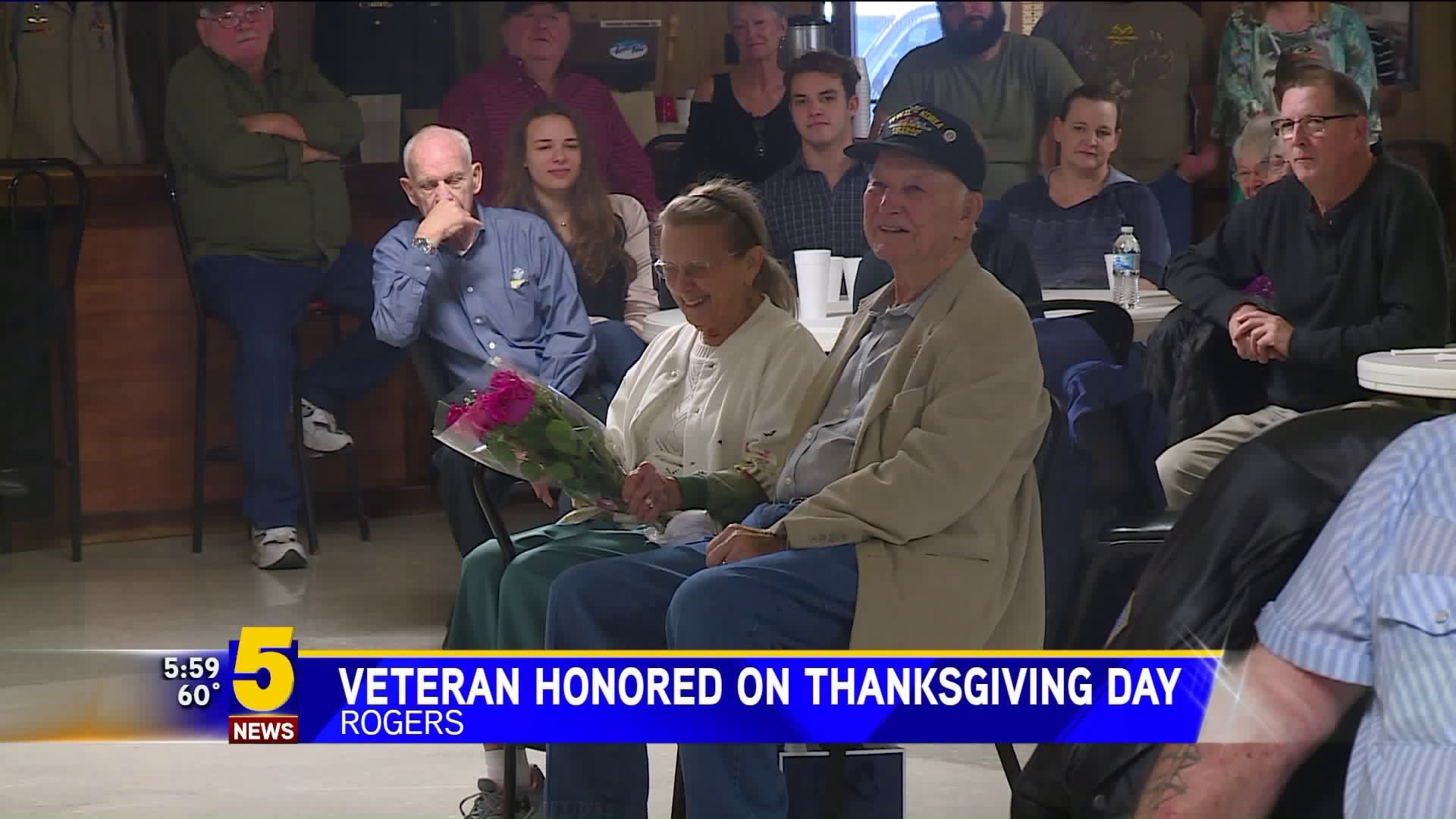 Rogers Veteran Honored