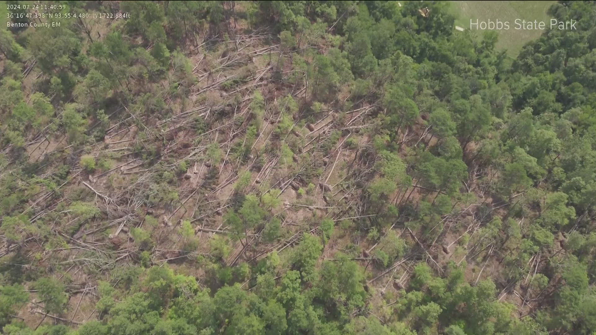 Park Superintendent Mark Clippinger said FEMA will reimburse about 75% of the costs, but the rest is on the park.