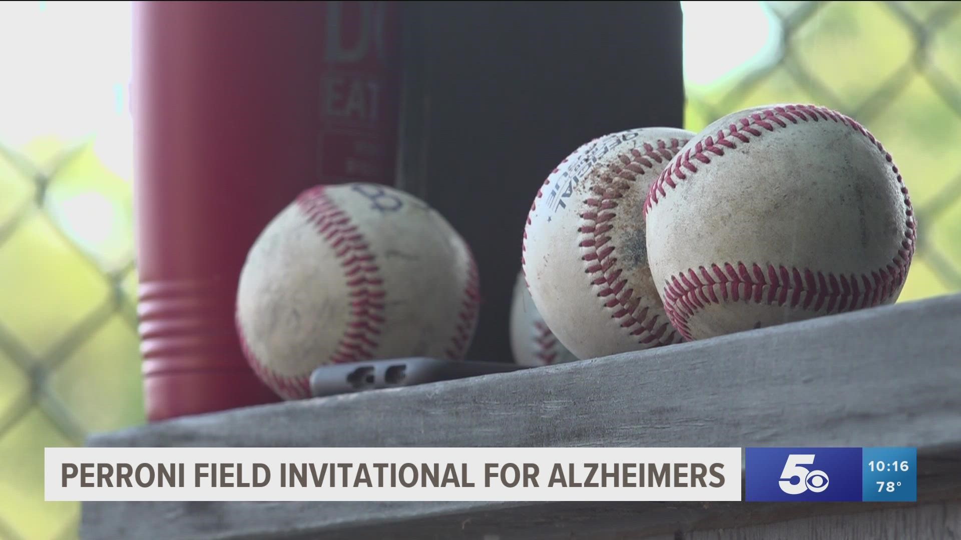 Perroni Field hosts its second annual invitational fundraising for the Alzheimer's Association.