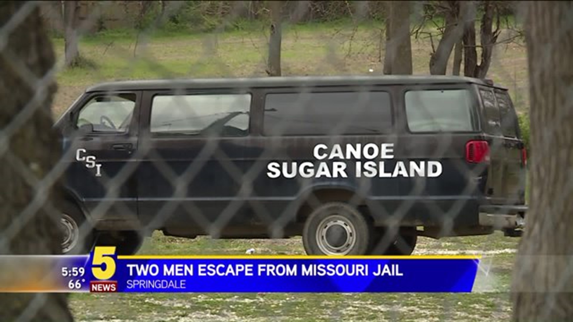 TWO MEN ESCAPE FROM MISSOURI JAIL