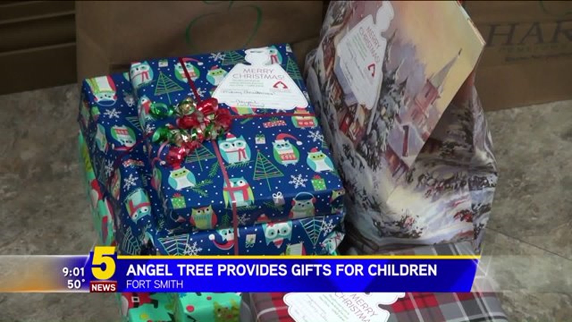 Angel Tree Provides Gifts For Children