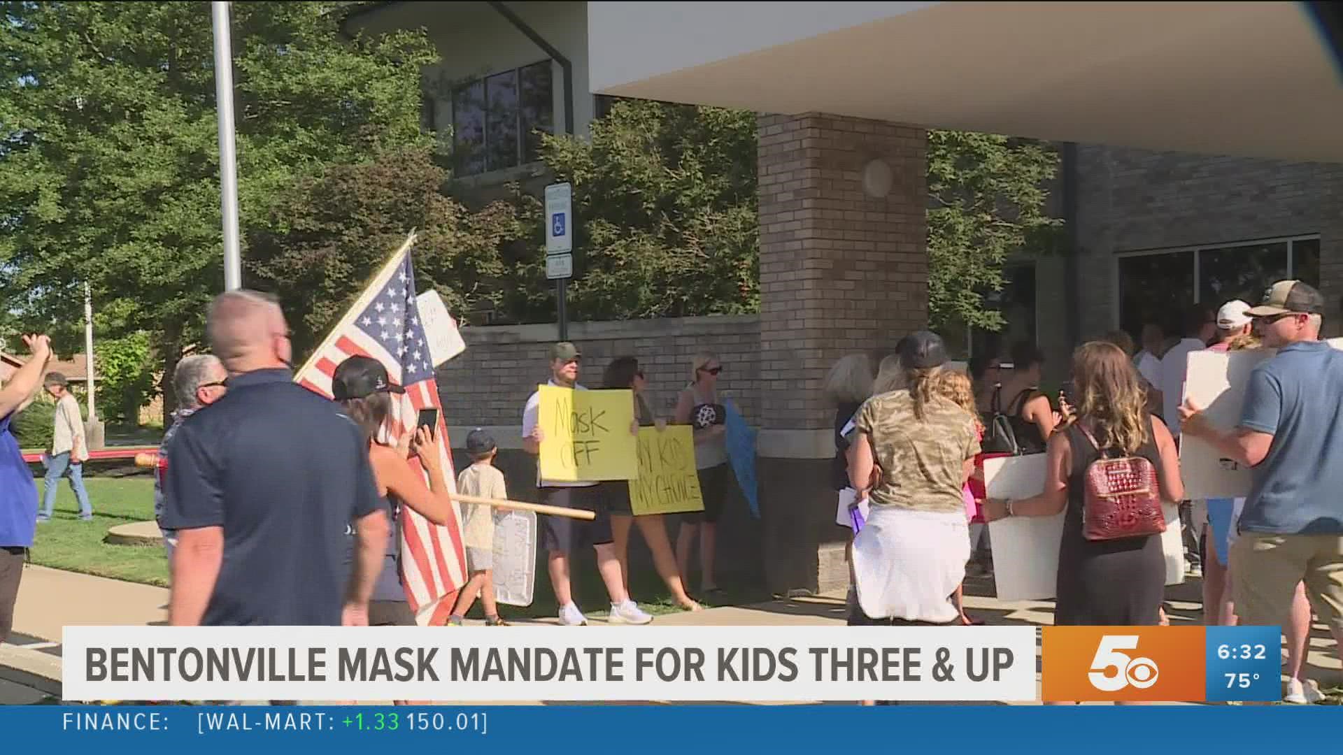 Bentonville School approve mask requirement | 5newsonline.com
