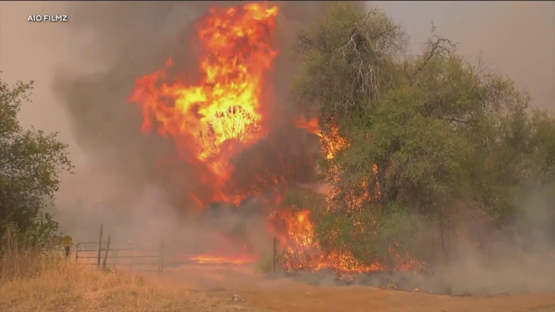 Crews continue to attack wildfires in Northern California.