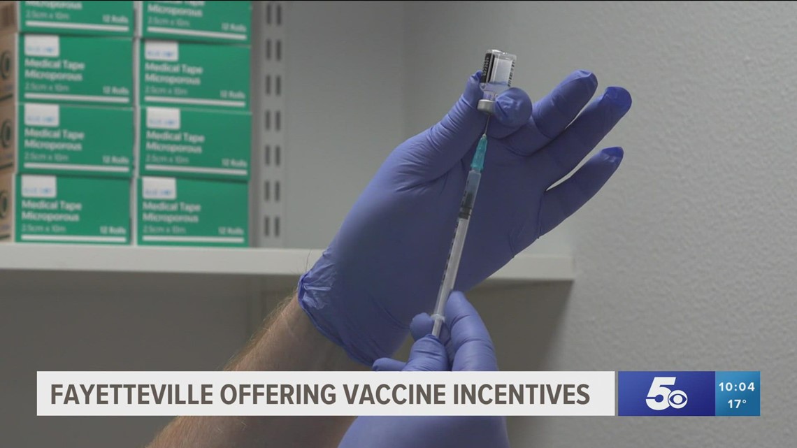 Vaccine Incentive in Fayetteville offering residents $100