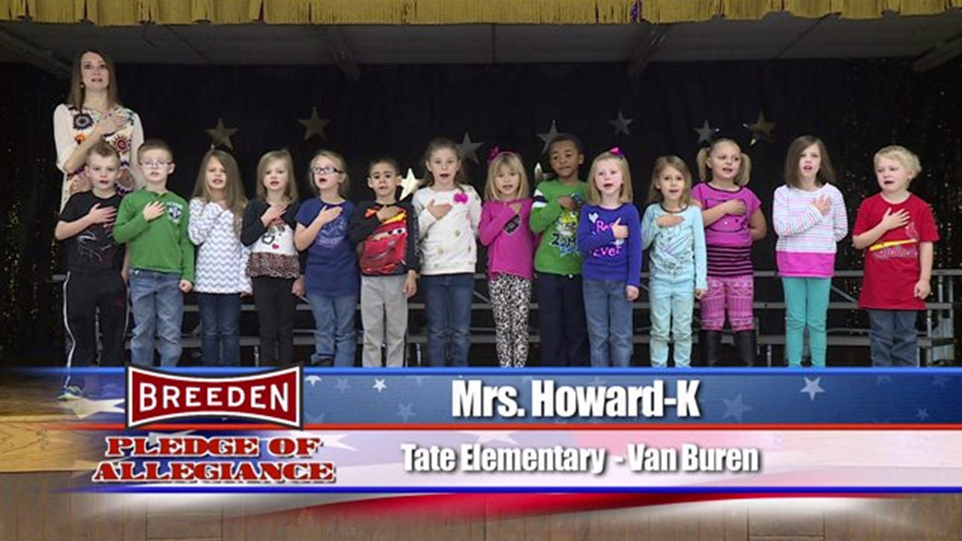 Tate Elementary, Van Buren - Mrs. Howard - Kindergarten