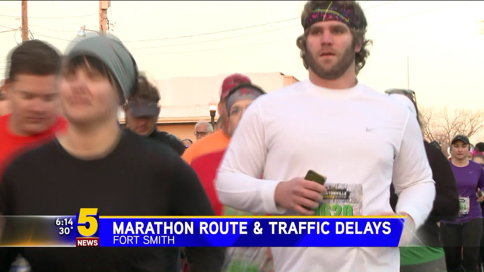 Fort Smith Marathon Route & Traffic Delays