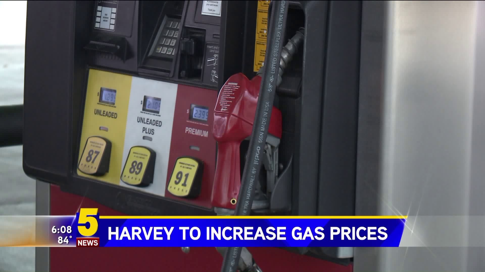 Harvey To Increase Gas Prices