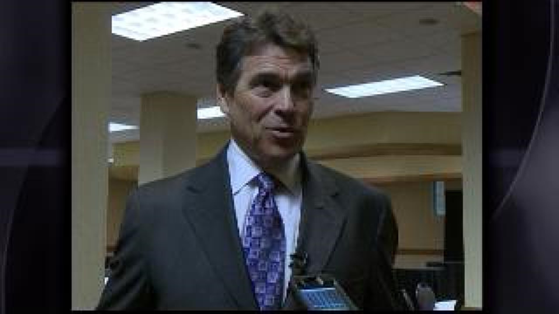 Rick Perry Visits Fort Smith