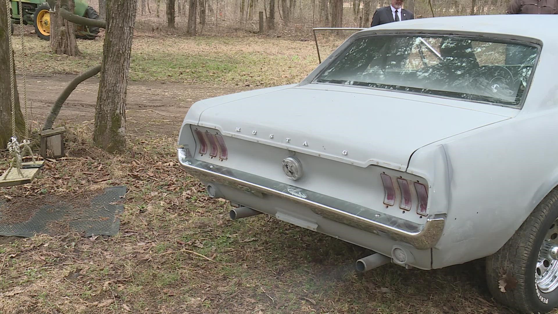 Don Morgan never thought he'd see his 1968 Mustang after it was stolen from his shop in October of 2021, but investigators tracked it down and brought it home.