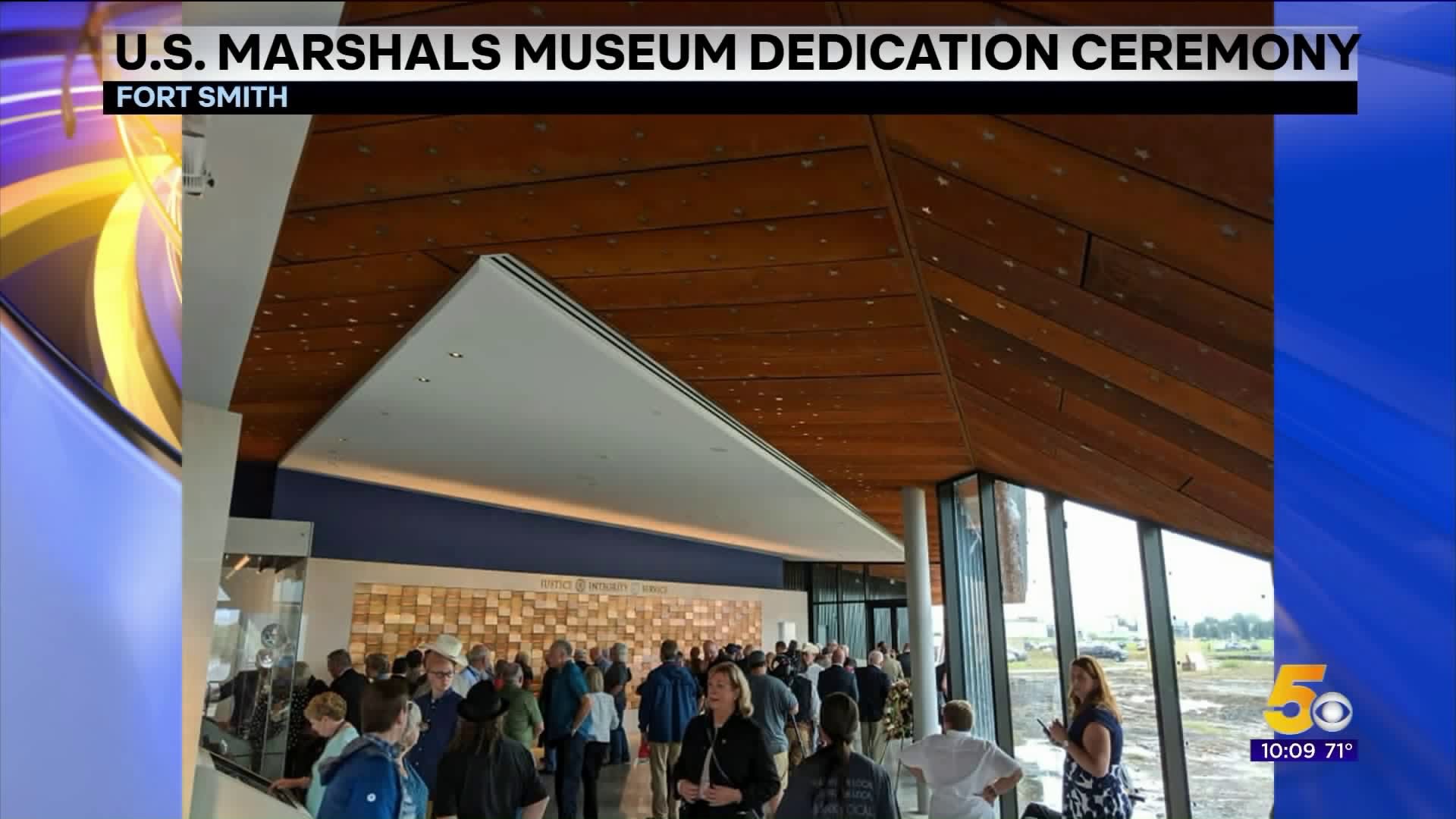 U.S. Marshals Service Director Notes `We Are Home` At Museum Building Dedication