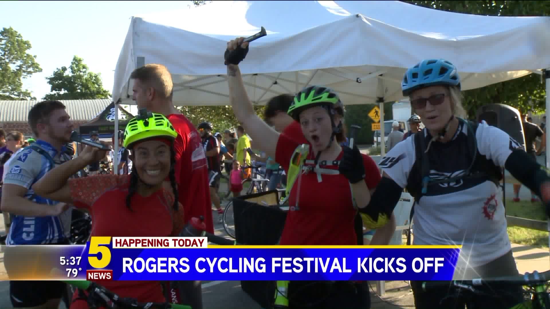 Rogers Cycling Festival Begins